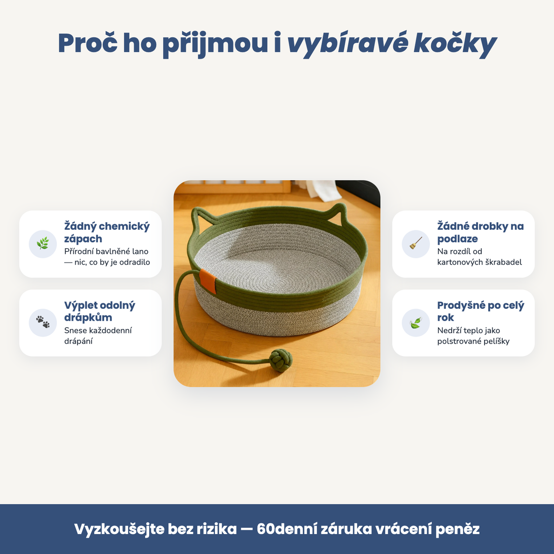 Proč ho přijmou i vybíravé kočky