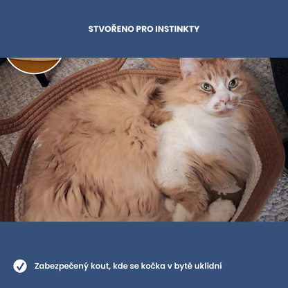 Bezpečný kout pro kočku