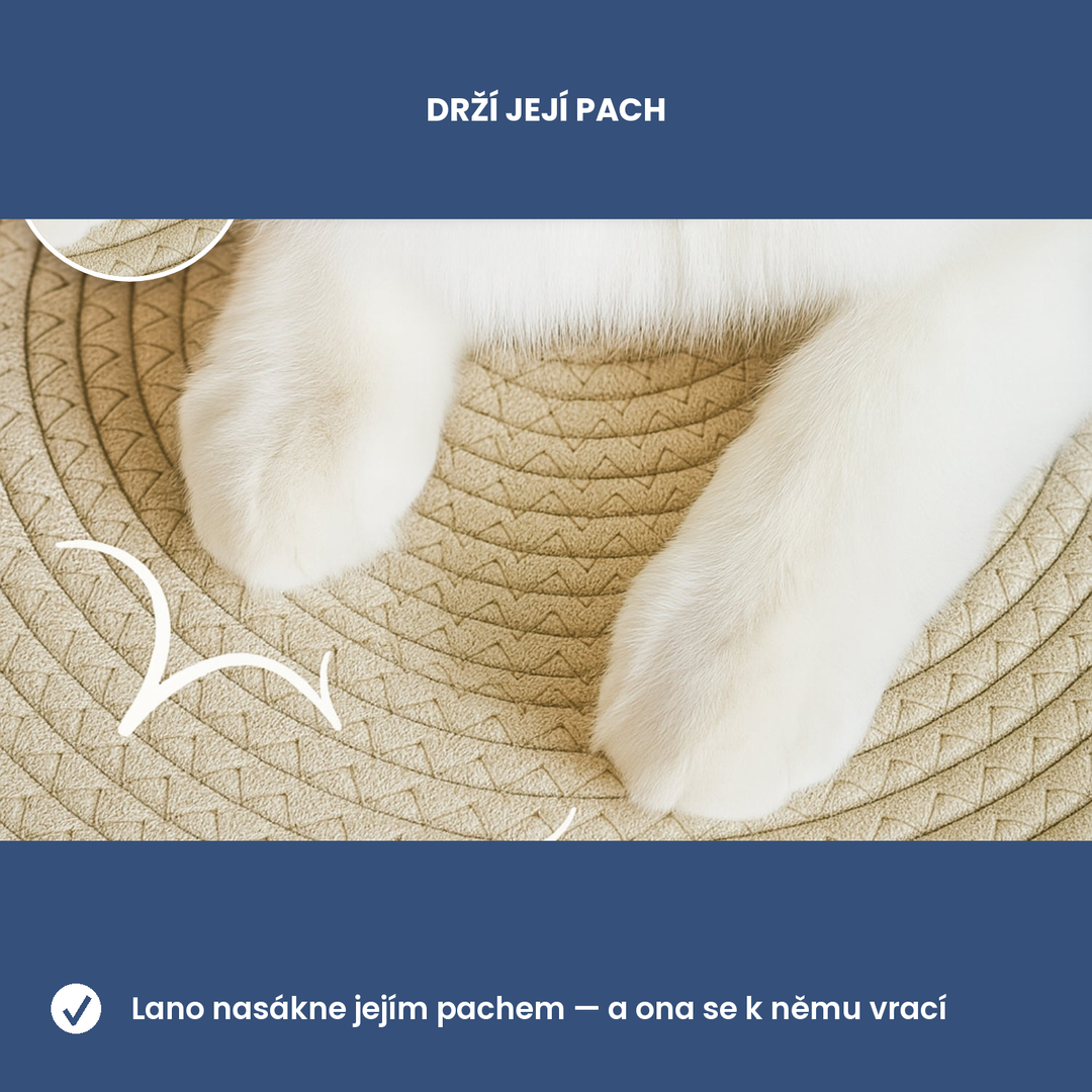Pelíšek drží její pach
