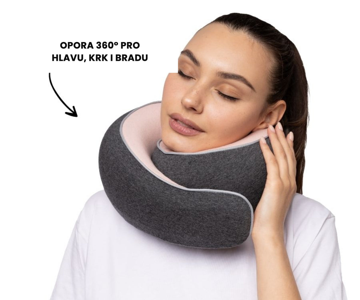 Opora 360° pro hlavu, krk i bradu