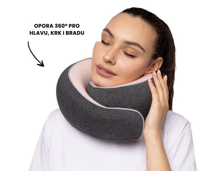 Opora 360° pro hlavu, krk i bradu