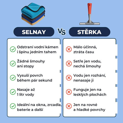 SELNAY vs stěrka